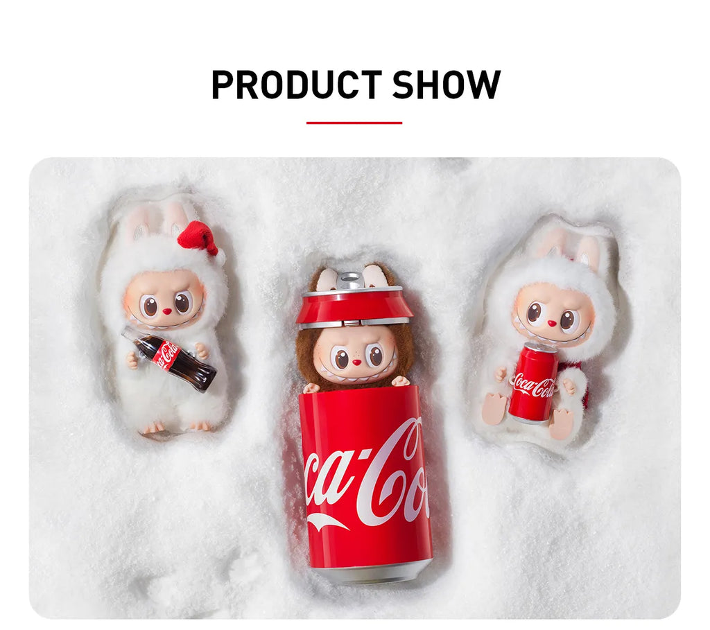 THE MONSTERS COCA-COLA SERIES-Vinyl Face Blind Box