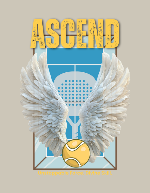 ASCEND T-Shirt – Unstoppable Force. Divine Skill.