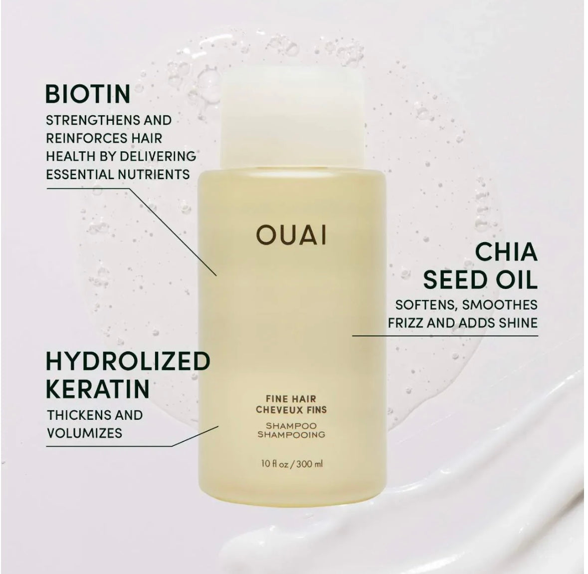 OUAI Fine Hair Shampoo