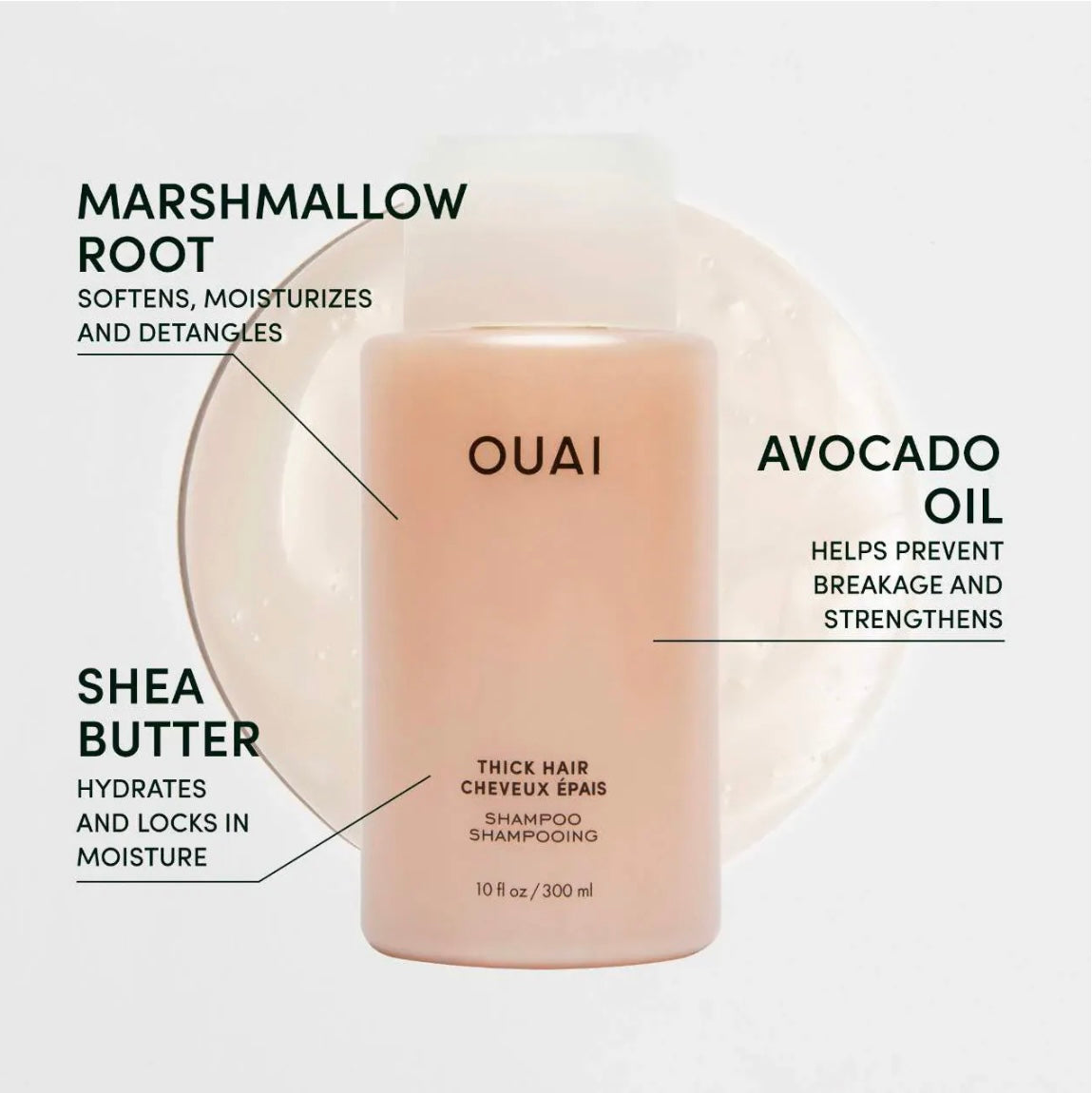 OUAI Thick Hair Shampoo