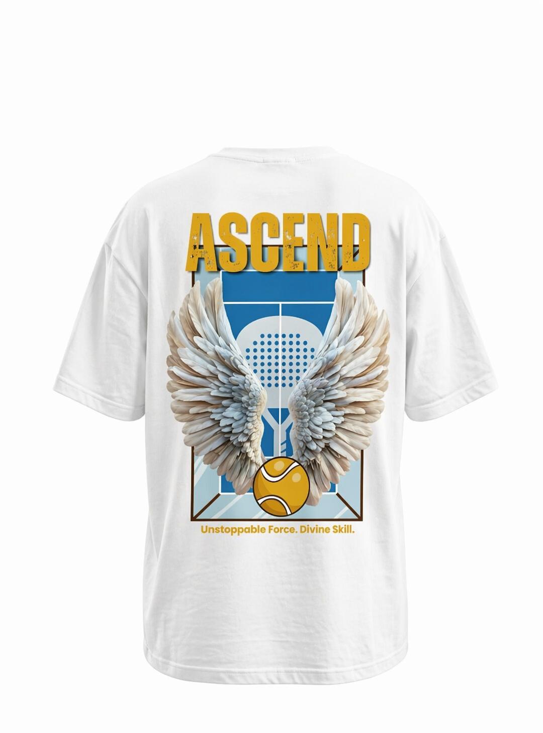 ASCEND T-Shirt – Unstoppable Force. Divine Skill.
