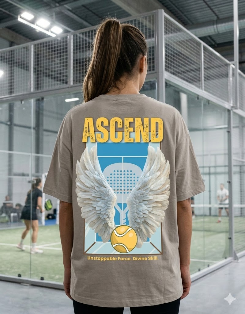 ASCEND T-Shirt – Unstoppable Force. Divine Skill.