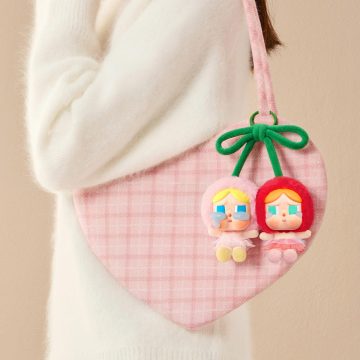 CRYBABY Crying For Love Series-Vinyl Plush Hanging Card (Love You Cherry Much)