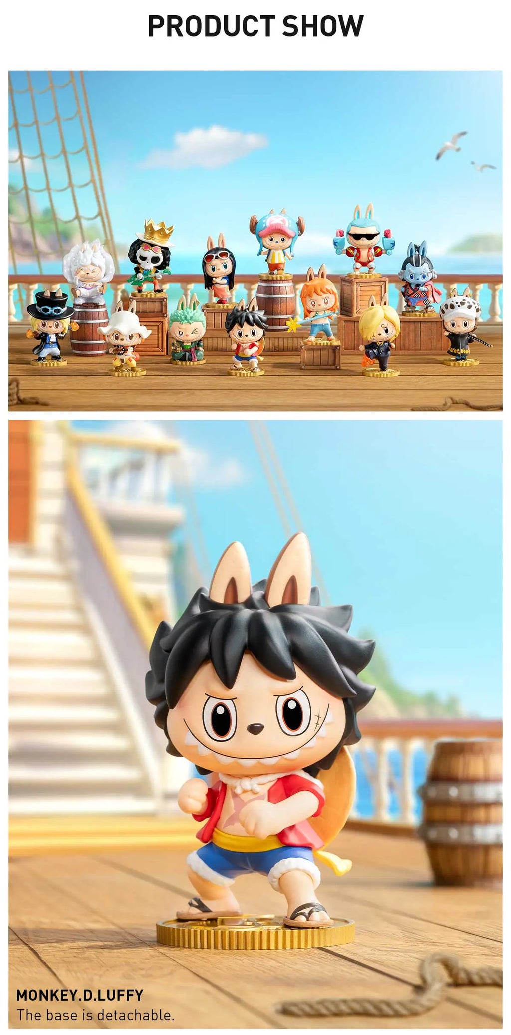 THE MONSTERS × One Piece Series Figures